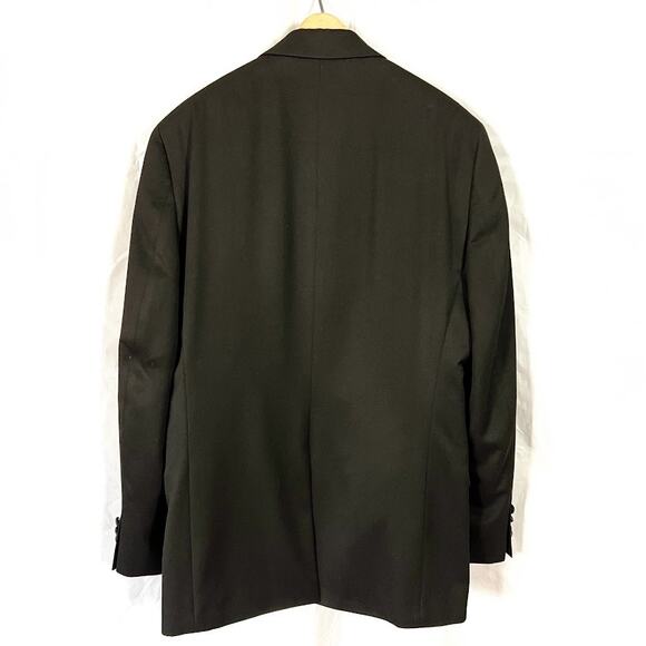 Madison Tuxedo Jacket 2 Button Single Vent Polyester Blend Blazer Men sz 38R - Picture 7 of 7